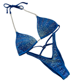 Figure Rays - Tricot Electric Blue (F-185)