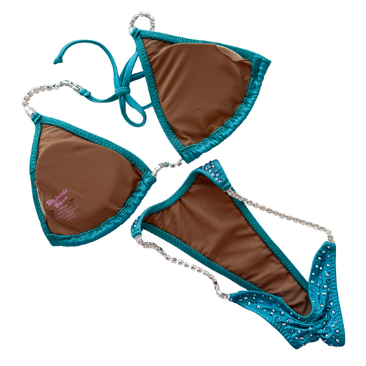 Preowned - Toxic Burst - Tricot Aquamarine (PO-043)