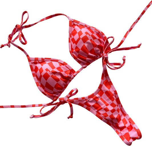 Premade Retro Checkered Posing Top Only (P-022)