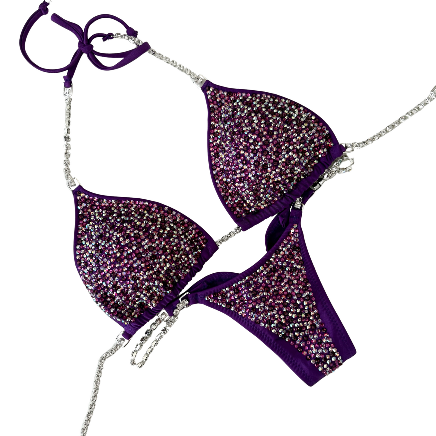 Toxic Full Scatter - Tricot Plum (TFS-305)