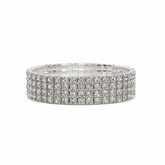 4 Row Stretch Bracelet