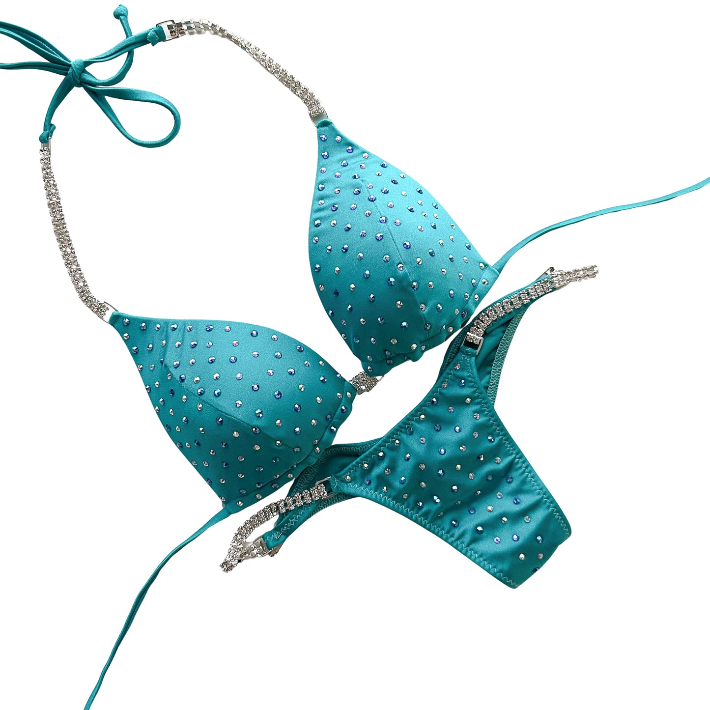 Toxic Medium Scatter - Tricot Aquamarine (TMS-007)