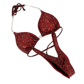 Figure Light Scatter - Twinkle Dark Red (F-109)