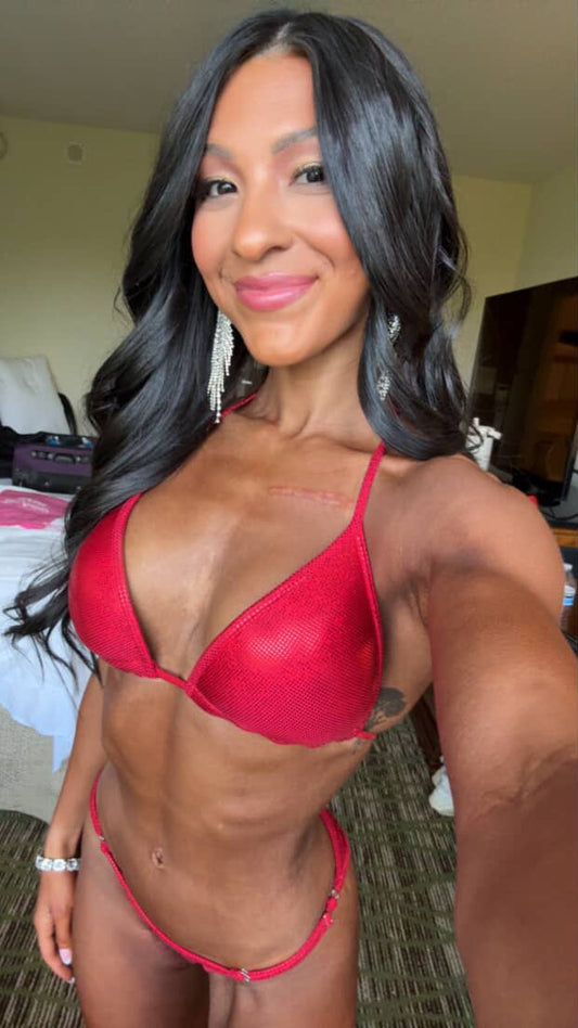 Quick Ship - Holo Red Fit Model Suit (FM-004)