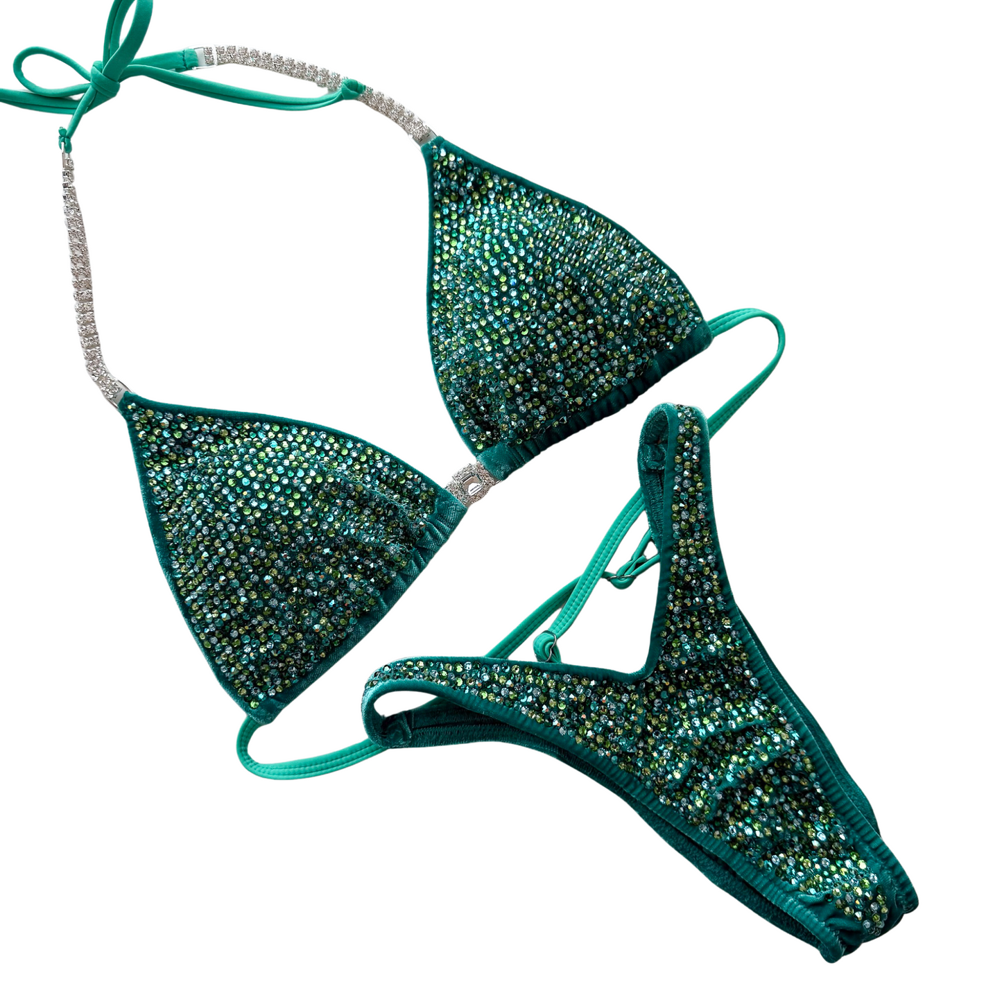 Figure Full Scatter - Velvet Teal (F-166)