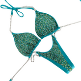 Toxic Full Scatter - Tricot Aquamarine (TFS-238)