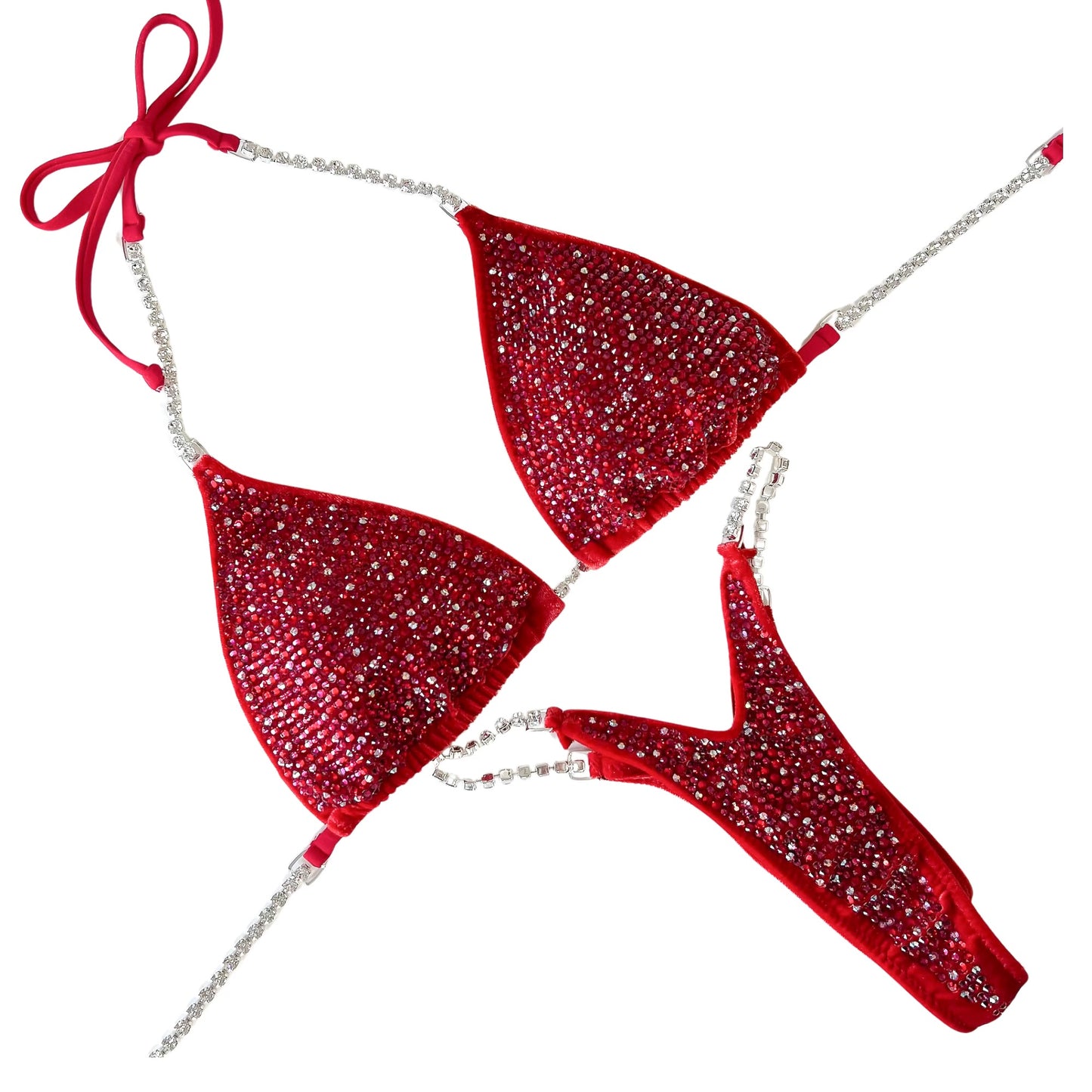 Toxic Full Scatter - Velvet Bright Red (TFS-235)