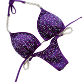 Toxic Heavy Scatter - Tricot Plum (THS-028)