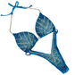 Figure Full Mermaid - Tricot Ocean Blue (F-107)