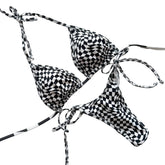 Premade B&W Checkered Posing Suit (P-058)