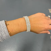 4 Row Stretch Bracelet