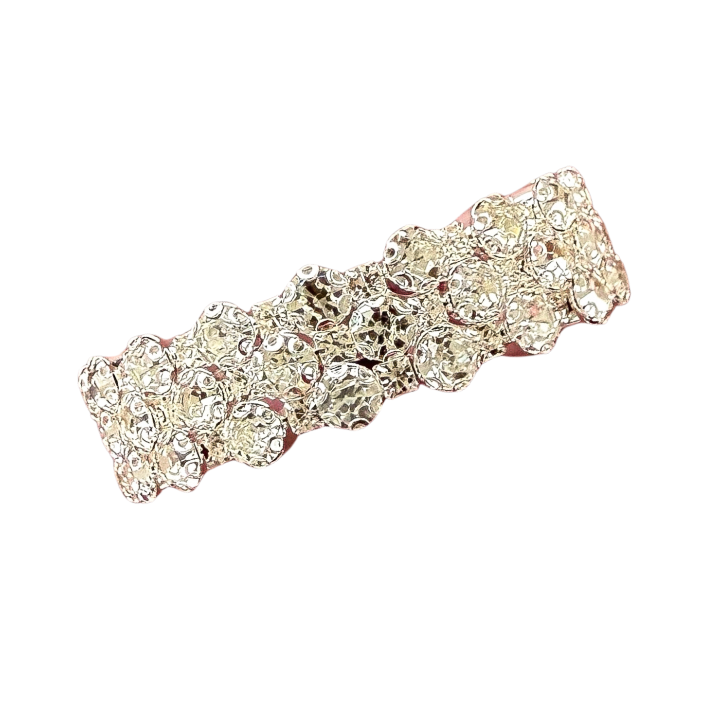 Diamond Stud Bracelet 3 Row