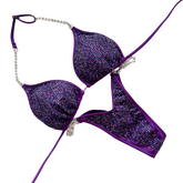 Toxic Full Scatter - Tricot Plum (TFS-249)