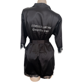 The No Excuse Crew Robe