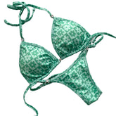 Premade Green Daisy Posing Suit (P-016)