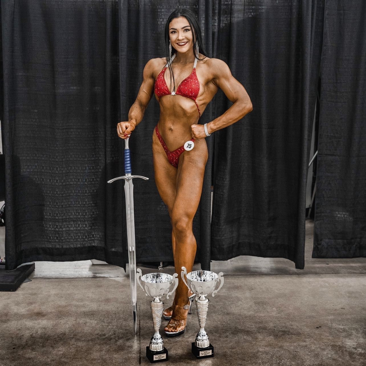 Figure Full Scatter - Holo Red (F-038)