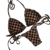 Classic Checkered Posing Suit (P-009)