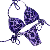 Premade Purple Cheetah Posing Suit (P-064)