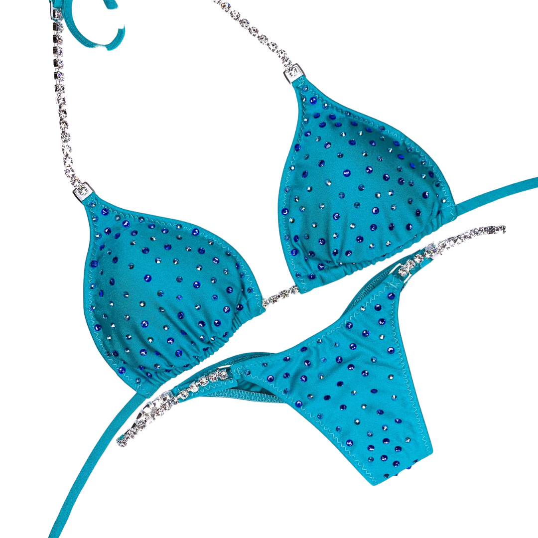 Toxic Light Scatter - Tricot Aqua Marine (TLS-009)