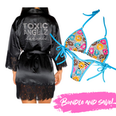 Donut Posing Suit + Toxic Angelz Robe Bundle