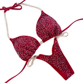 Wellness Full Scatter - Velvet Dark Red (W-064)