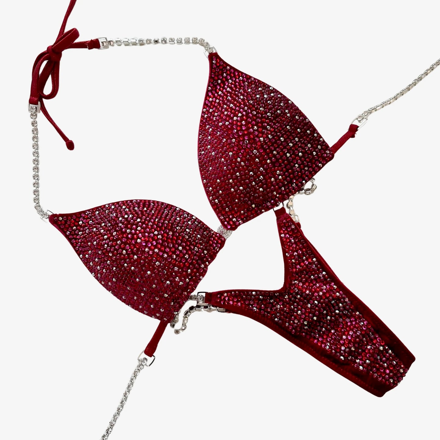 Quick Ship - Toxic Full Scatter - Velvet Dark Red (QS-037)