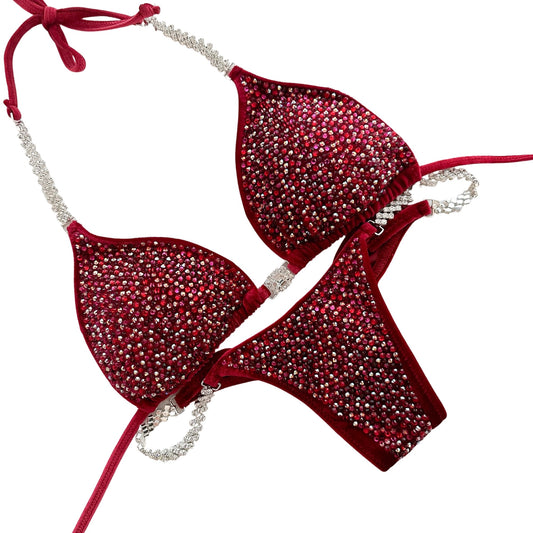 Toxic Full Scatter - Velvet Dark Red (TFS-058)