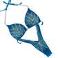 Figure Full Mermaid - Tricot Ocean Blue (F-107)