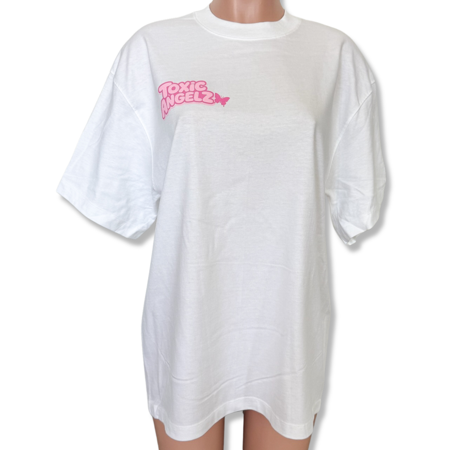 Bubble Oversized Tee (White)