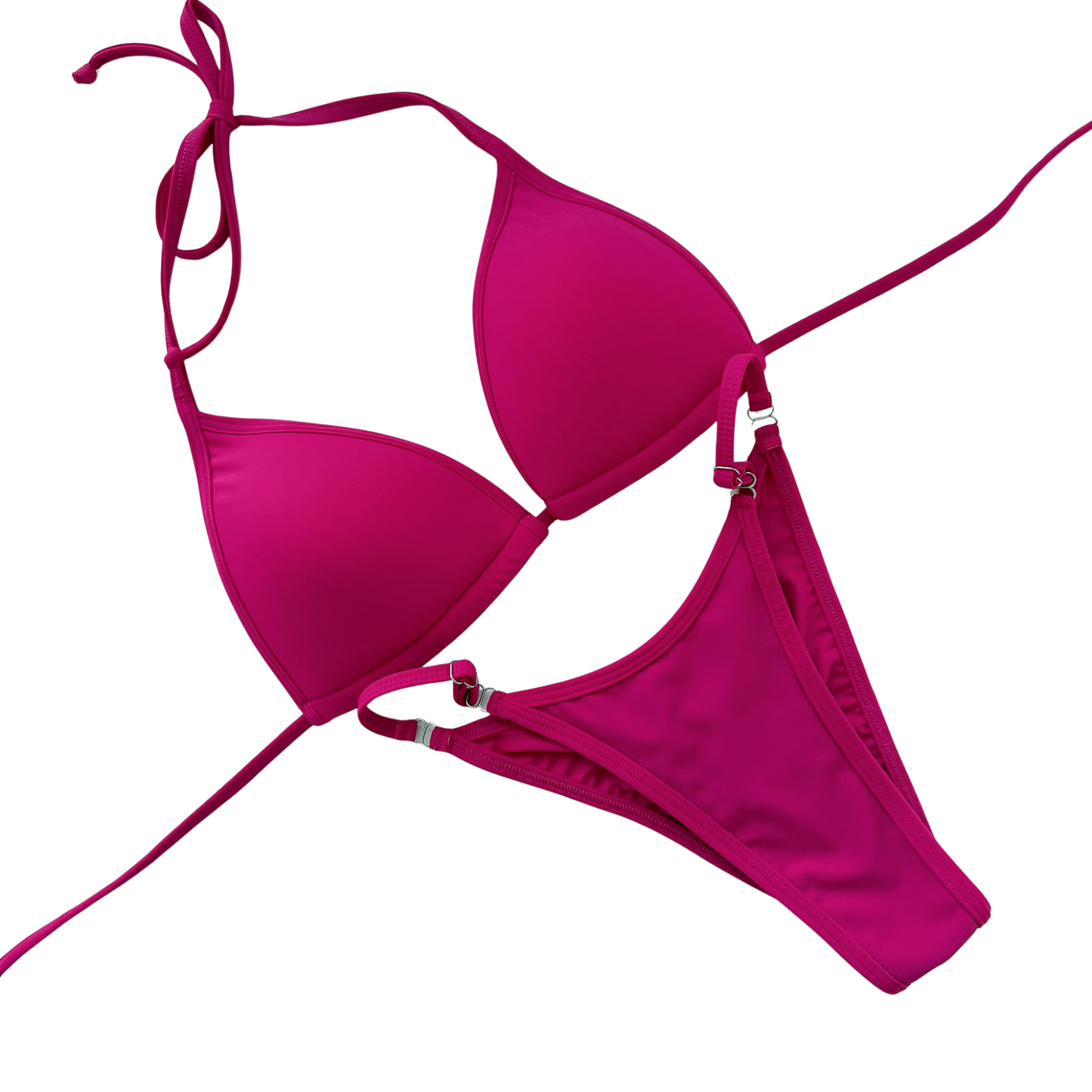 Quick Ship - Tricot Magenta Fit Model Suit (FM-012)