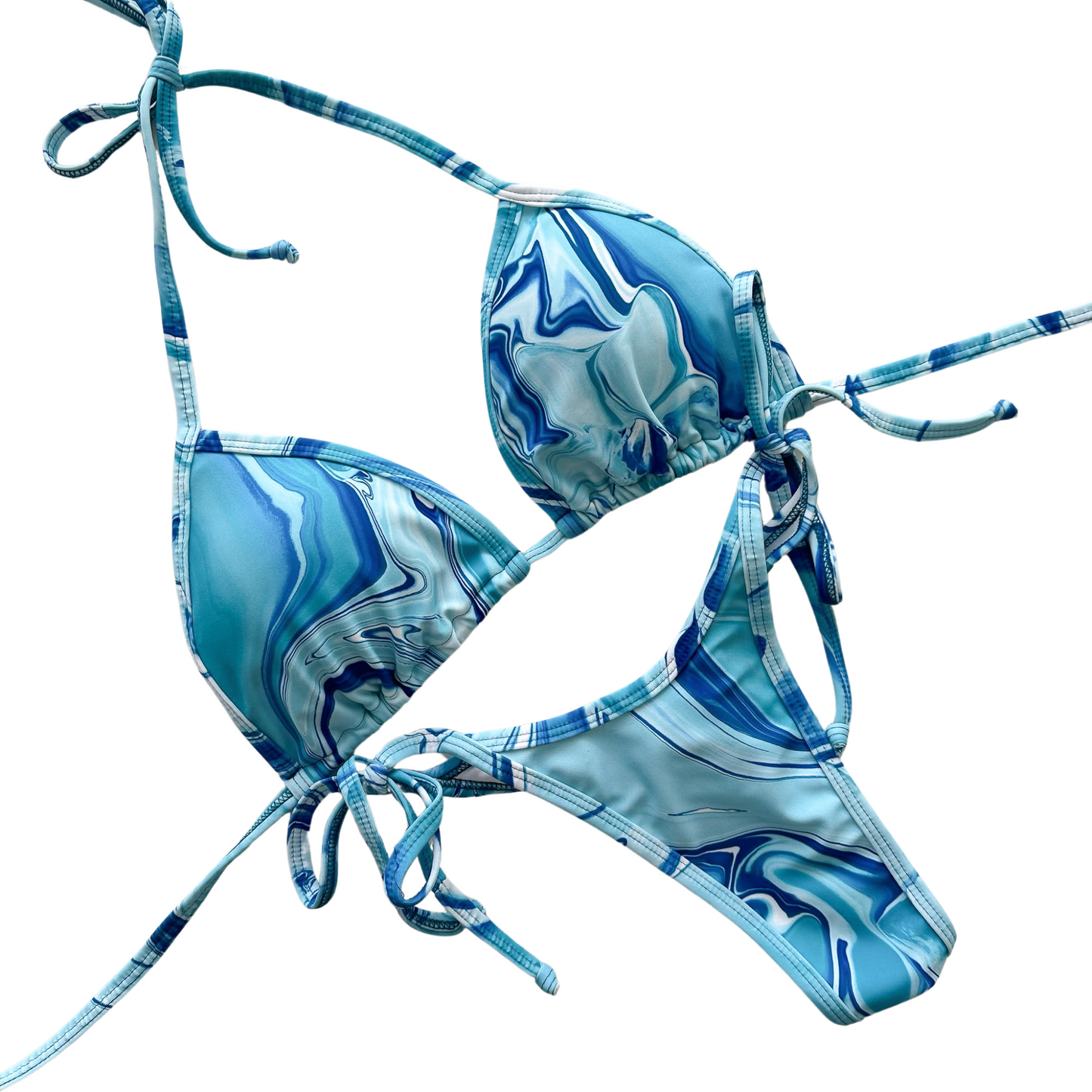 Premade Blue Marble Posing Suit (P-086)