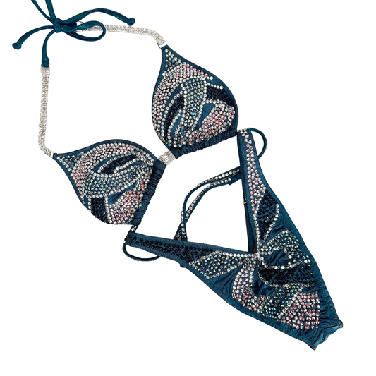 Figure Ribbon - Twinkle Teal (F-056)