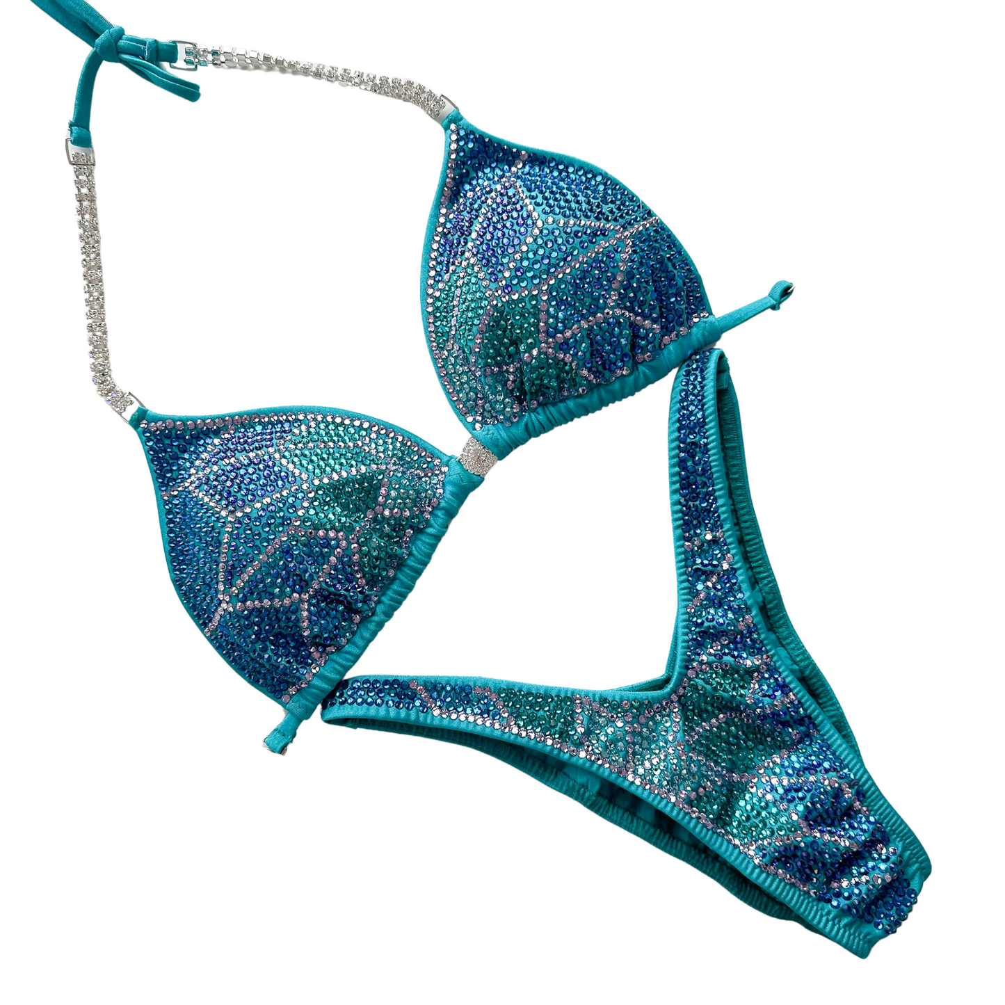 Figure Leaf - Tricot Aquamarine (F-139)