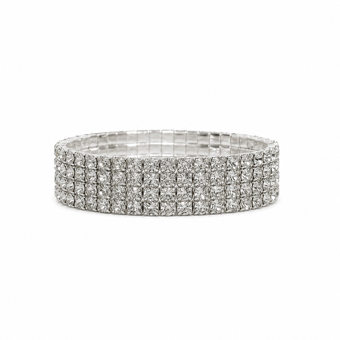 4 Row Stretch Bracelet