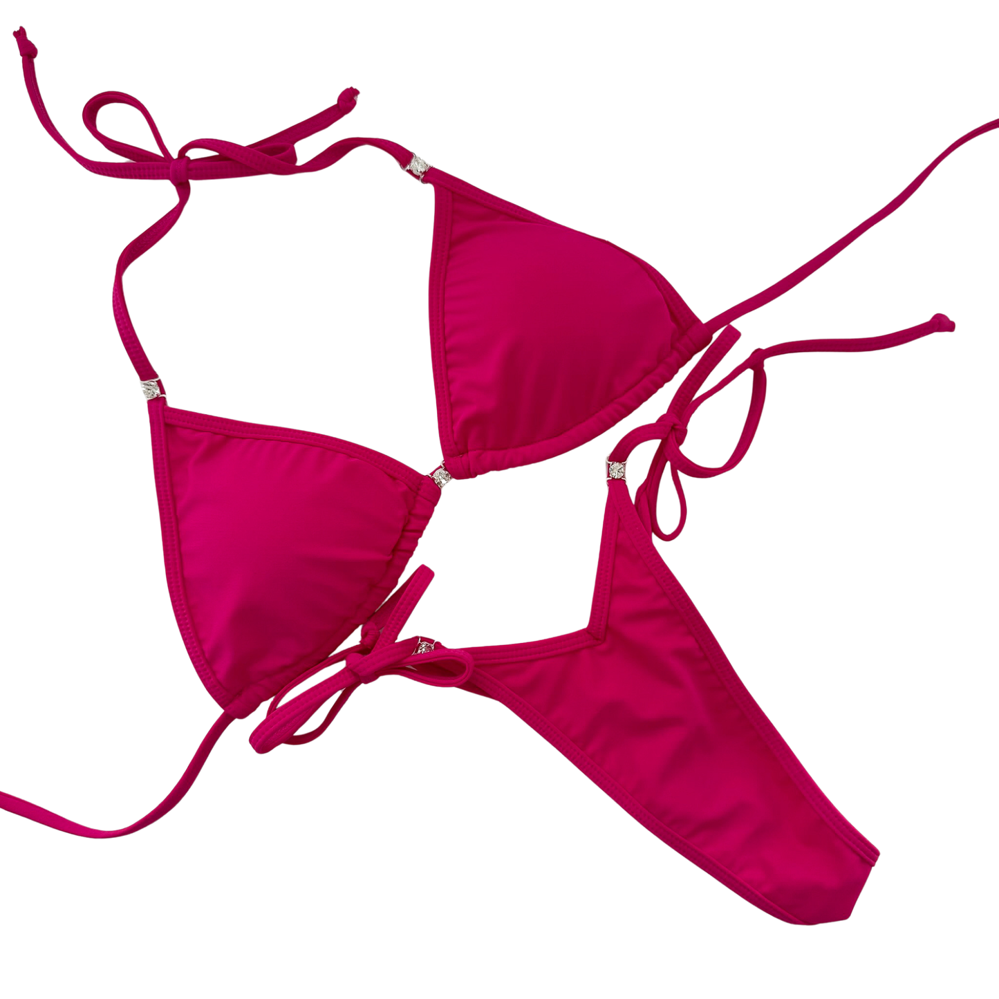 Premade Tricot Magenta Posing Suit (P-131)