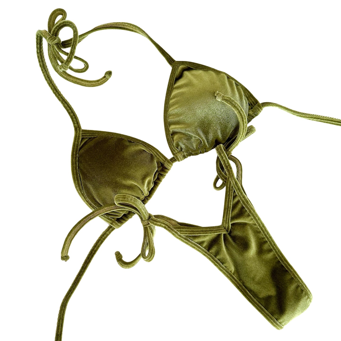 Custom Green Posing Suit (P-072)