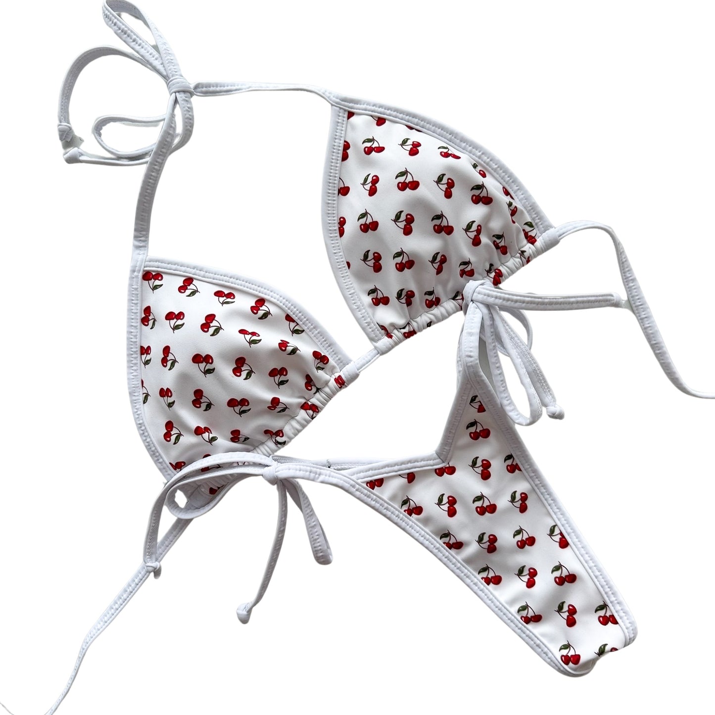 Premade Cherry on Top - White Posing Suit (P-015)