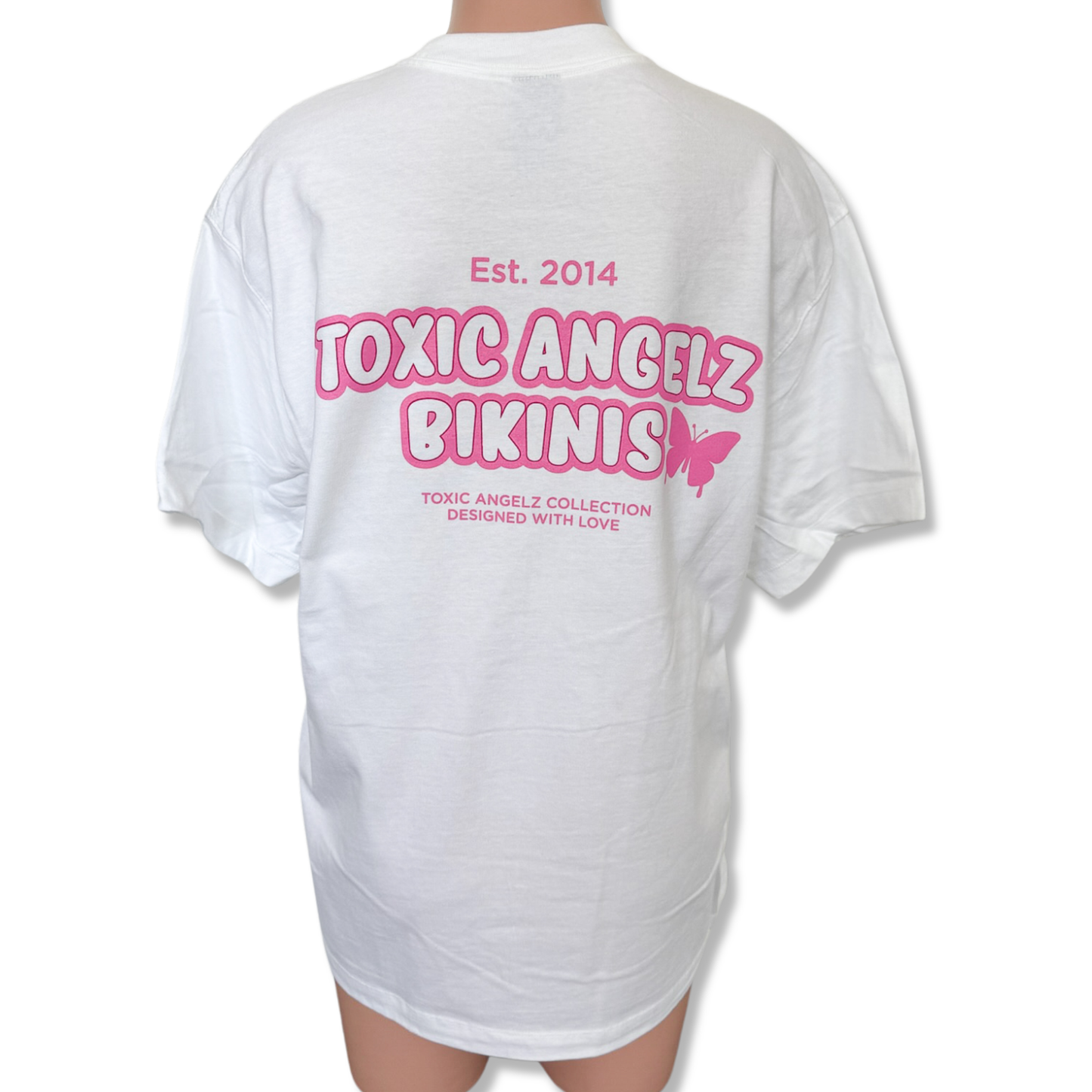 Bubble Oversized Tee (White)