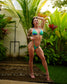 Premade Blue Hawaiian Posing Suit (P-085)