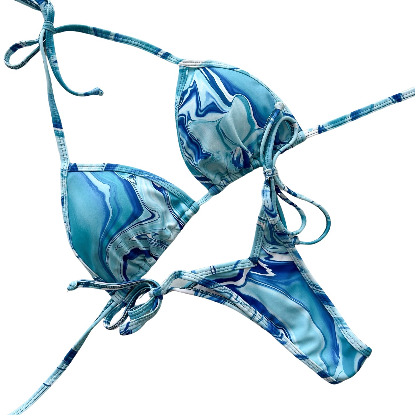 Premade Blue Marble Posing Suit (P-019)