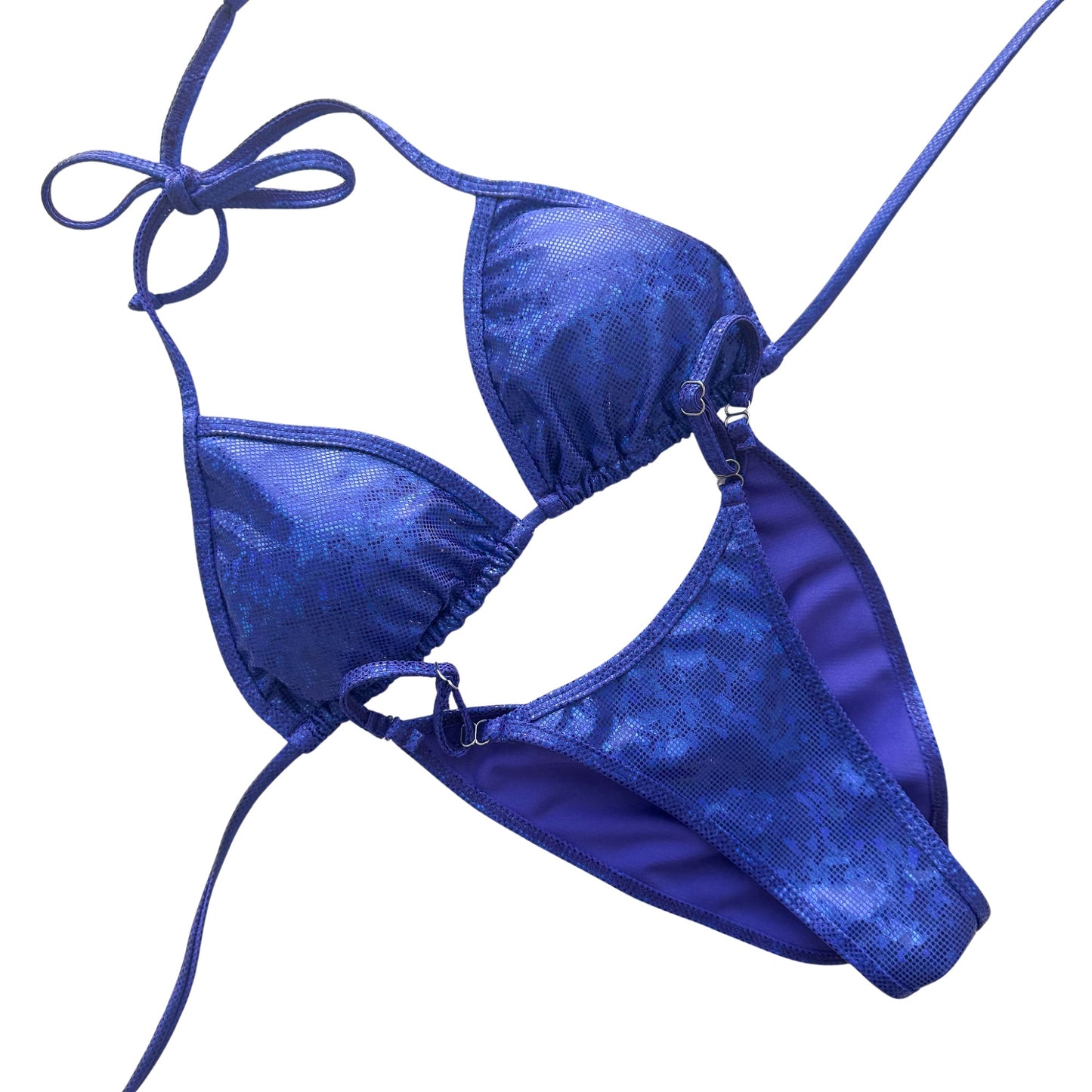 Premade Holo Indigo Posing Suit (P-104)