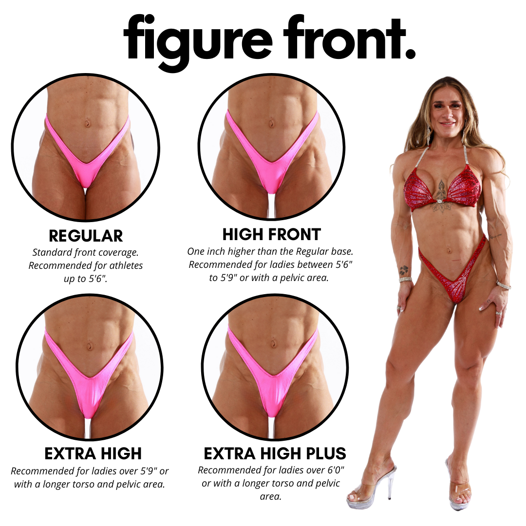 Premade Tricot Ocean Blue Figure Posing Suit (P-098)