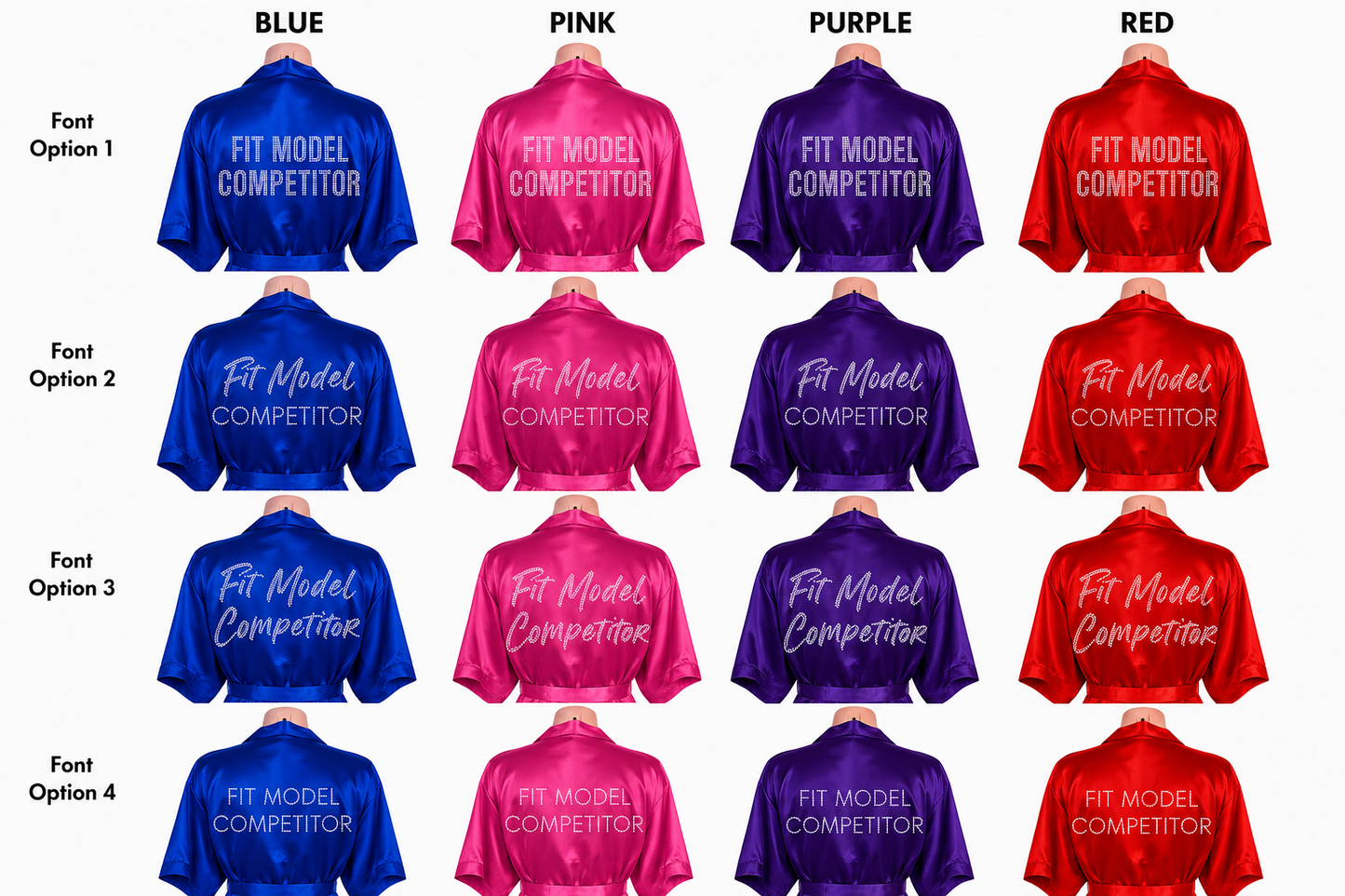Fit Model Competitor Robe