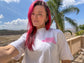 Bubble Oversized Tee (White)