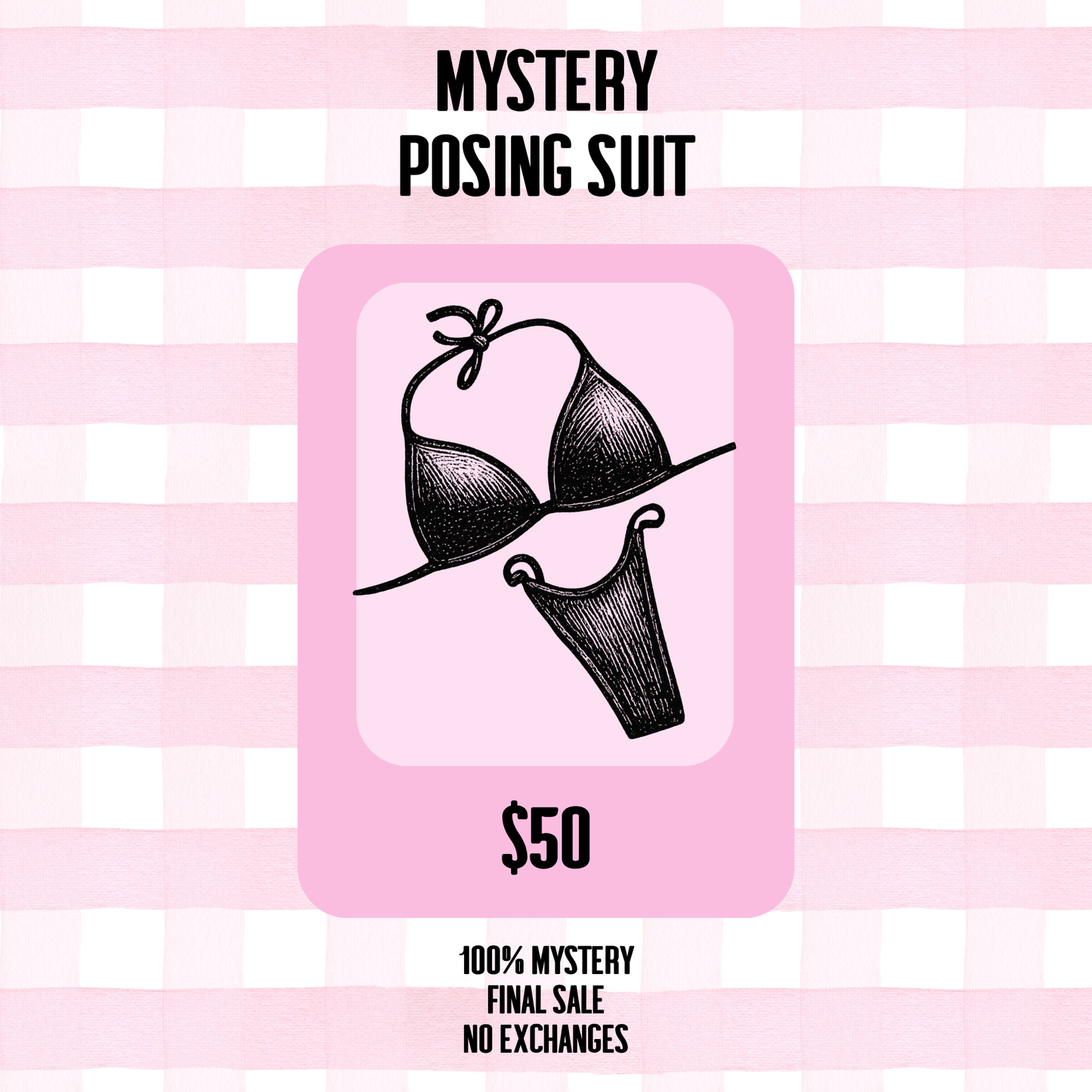 Mystery Box Posing Suit (P-070)
