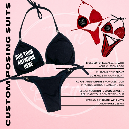 Mermaid Print NPC/IFBB/WBFF Practice Posing Competition Suit - Bikini –  SinfulBody.com